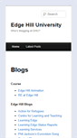 Mobile Screenshot of blogs.edgehill.ac.uk