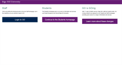 Desktop Screenshot of go.edgehill.ac.uk